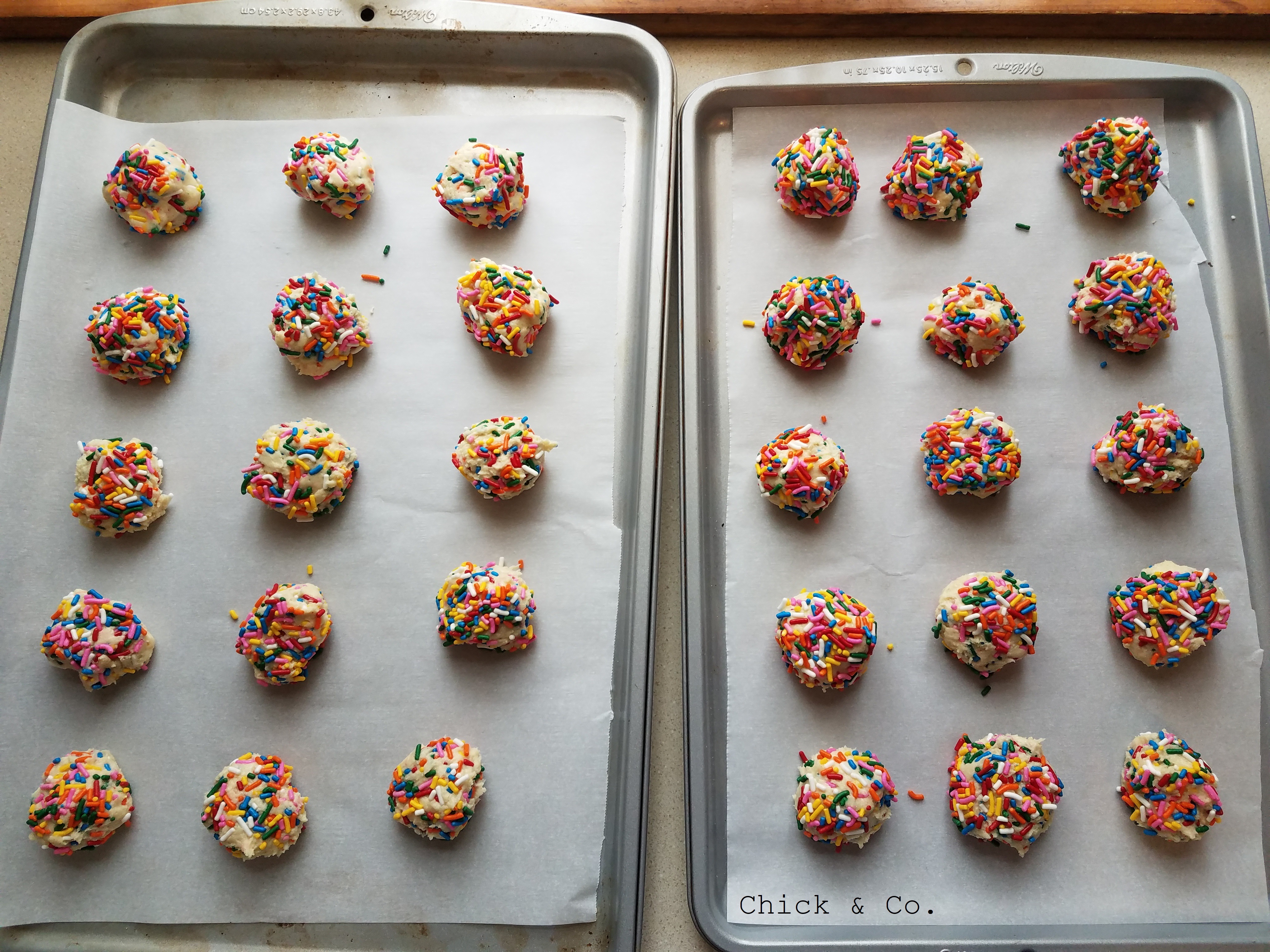 Rainbow Sprinkle Cookies (2)