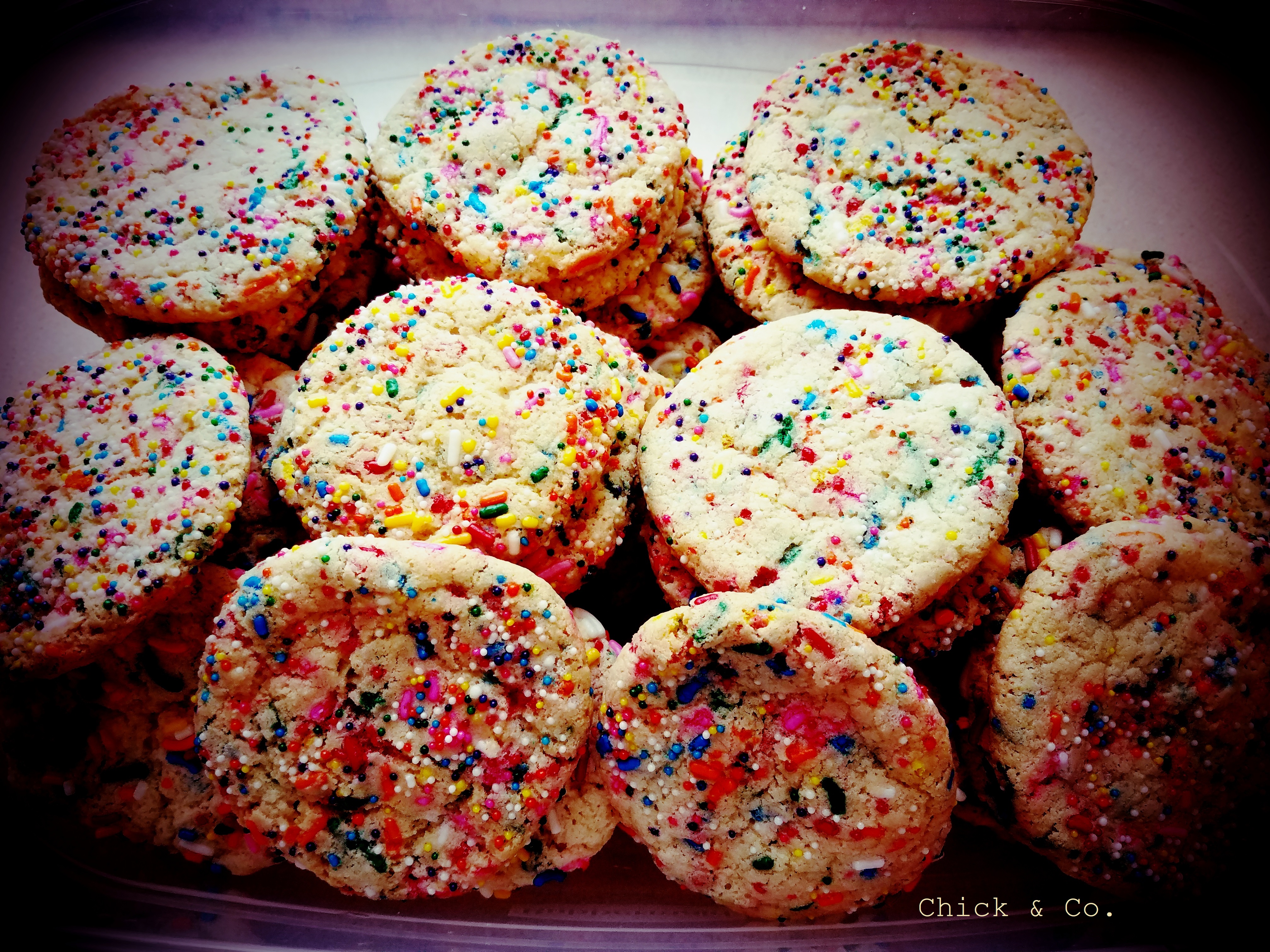 Rainbow Sprinkle Cookies (3)