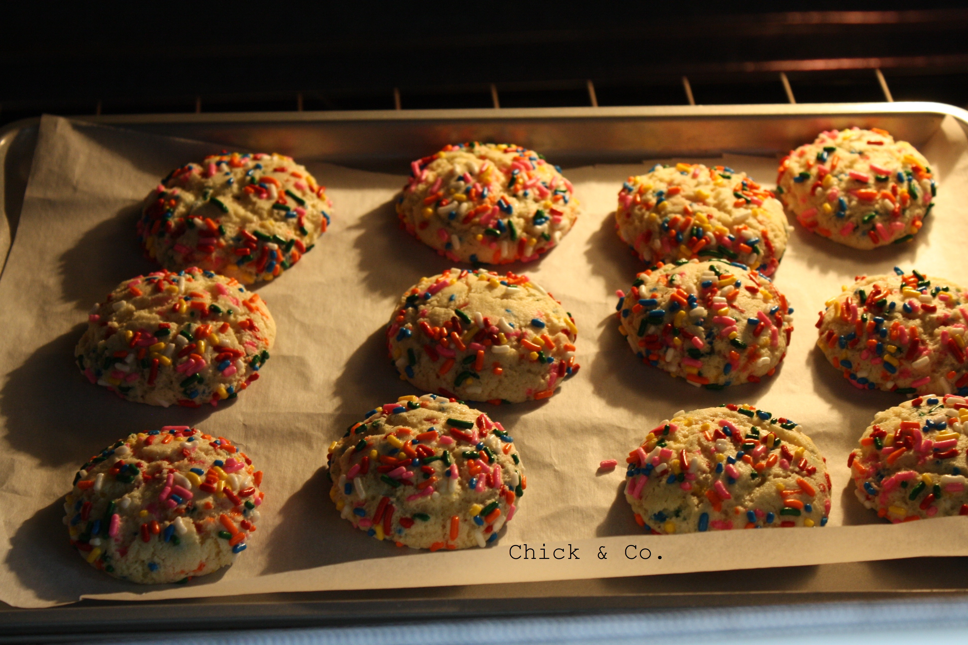 Rainbow Sprinkle Cookies (7)