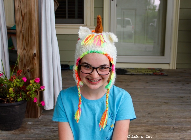 Chick and Co. Unicorn Hat2